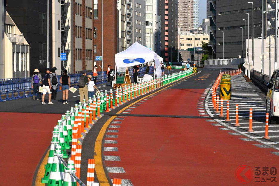 銀座の東京高速道路（KK線）