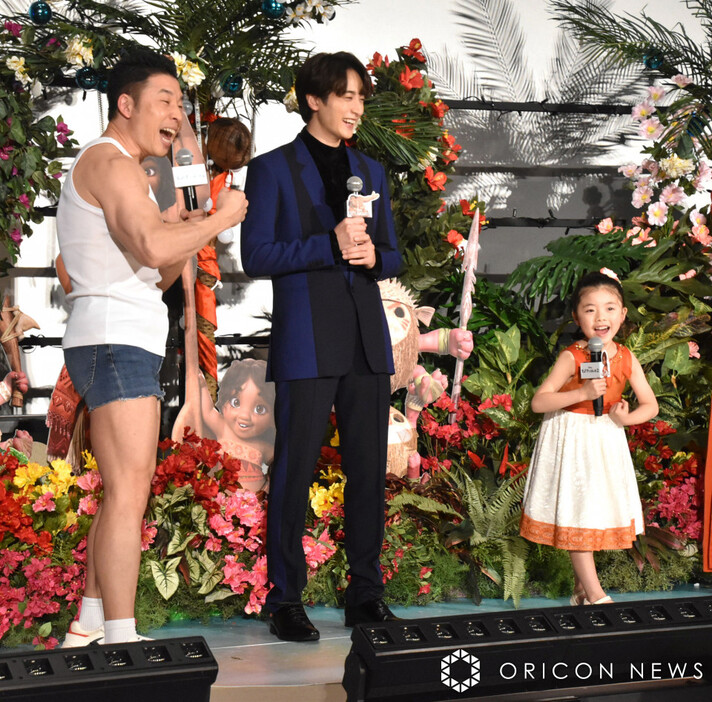 （左から）なかやまきんに君、小関裕太、増留優梨愛 （C）ORICON NewS inc.