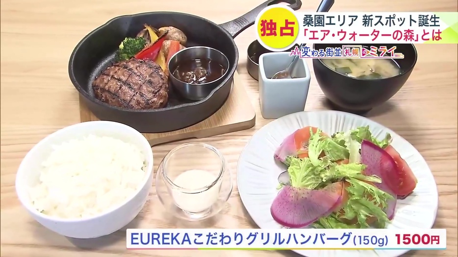 EUREKAこだわりグリルハンバーグ