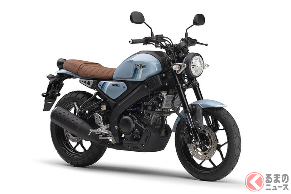 ヤマハ「XSR125」ダルブルーソリッドB