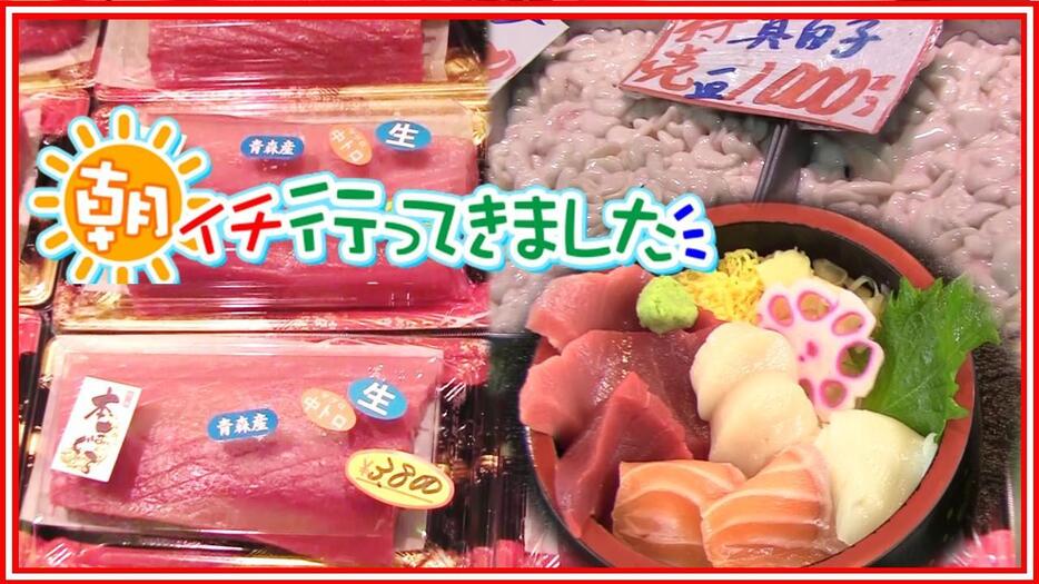 青森テレビ「わっち!!」月～金曜夕方4時25分から 「朝イチ行ってきました」2024年12月24日（火）放送回より