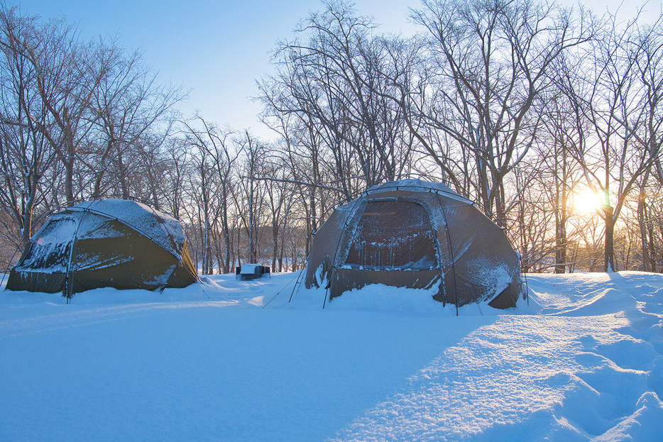 憧れだけどハードルが高い雪中キャンプ