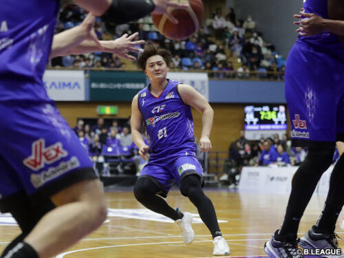 FE名古屋の笹山貴哉［写真］＝B.LEAGUE