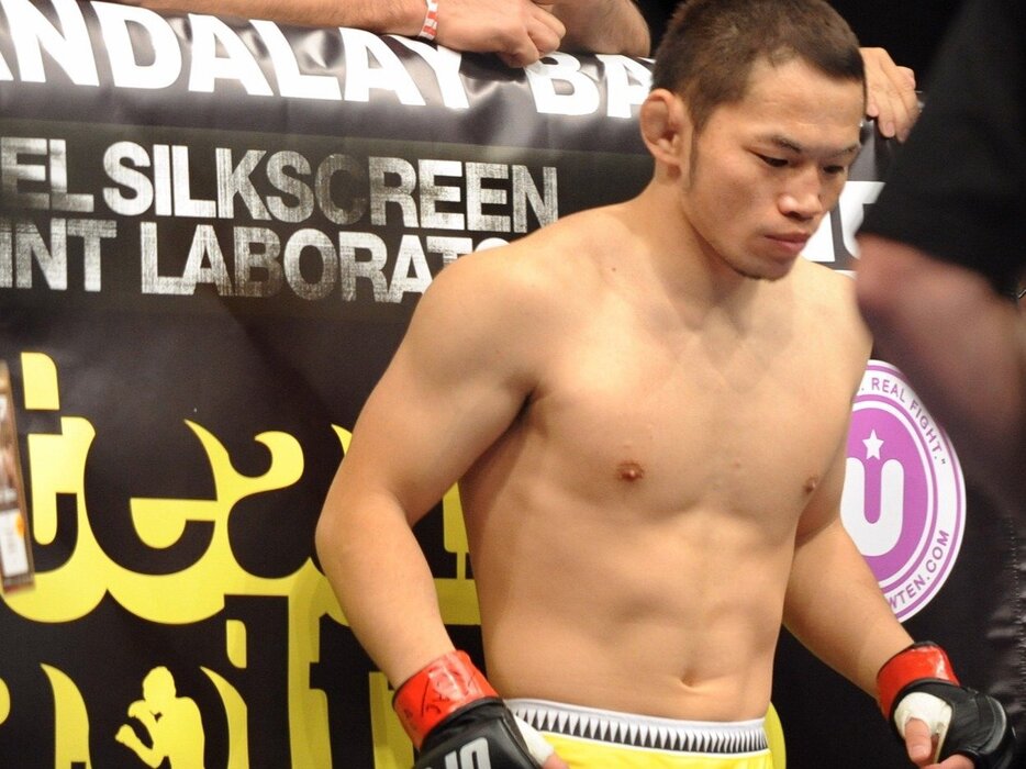 日本人ファイターのパイオニアとしてUFCで闘った宇野薫 photograph by Naoki Fukuda／AFLO