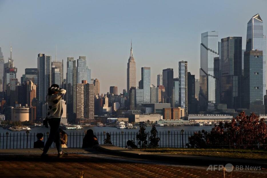 米ニューヨーク・マンハッタンの摩天楼（2024年11月9日撮影、資料写真）。【翻訳編集】 AFPBB News