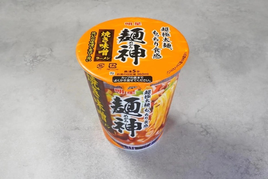 明星食品 明星 麺神カップ 焼き味噌ラーメン