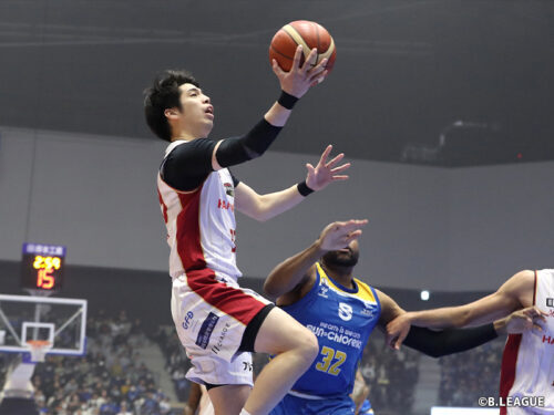 20得点をマークした笹倉［写真］＝B.LEAGUE