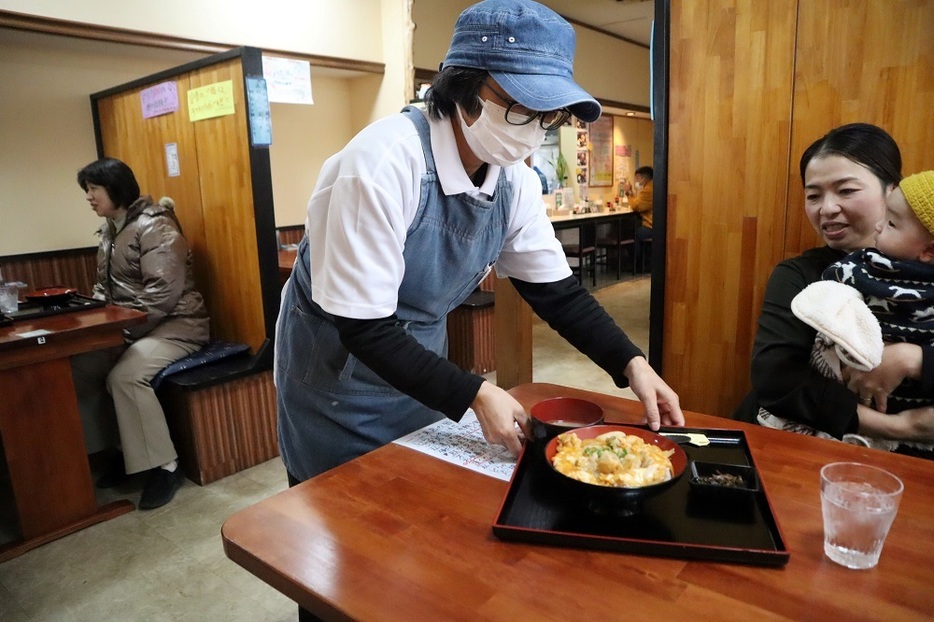 チャレンジド人財センターのＡ型事業所が運営するありあけ食堂＝島原市有明町