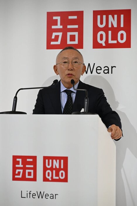 柳井正代表取締役会長兼CEO Image by: FASHIONSNAP（Koji Hirano）