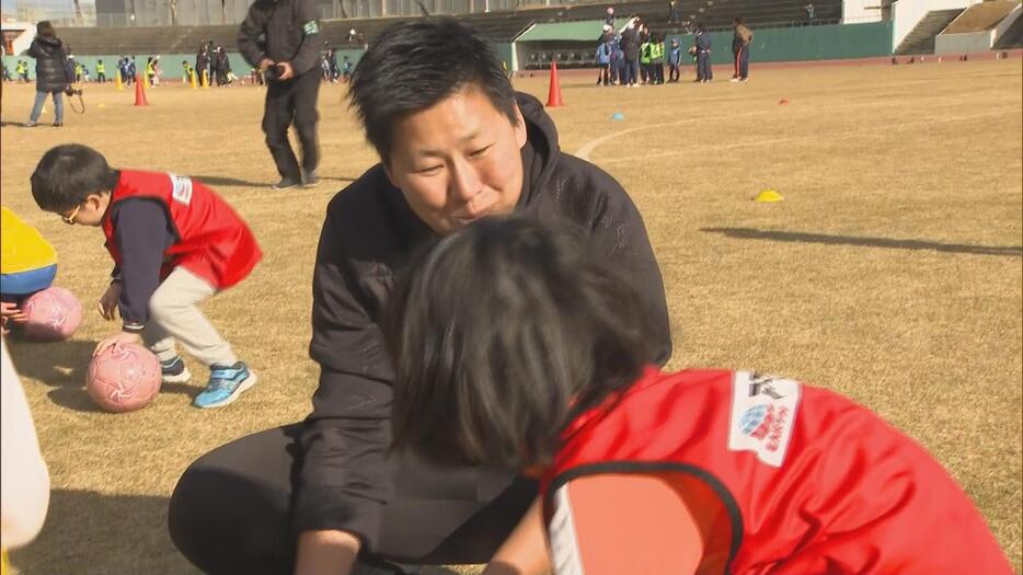 指導を行った海堀あゆみさん