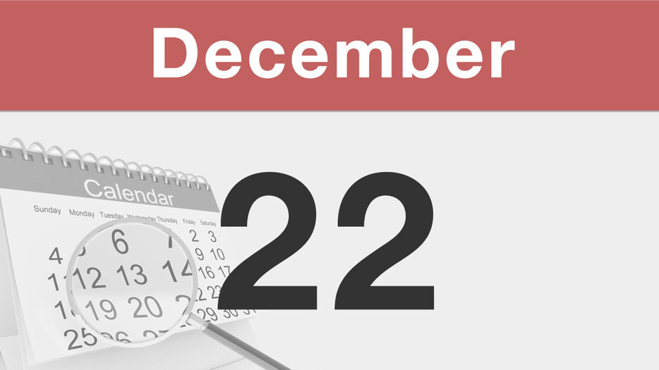 今日は何の日 : 12月22日