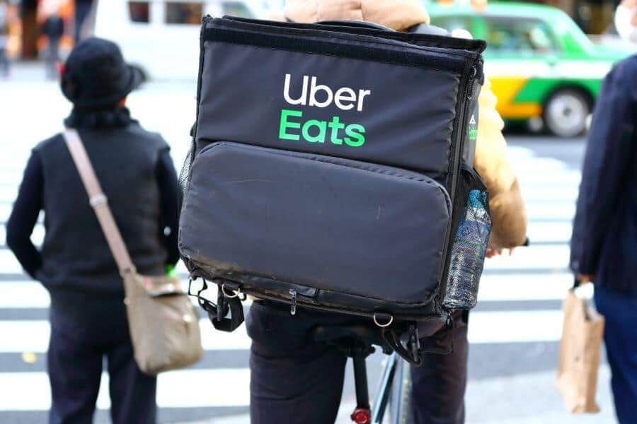 Uber Eats（写真はイメージ。写真：西村尚己/アフロ）