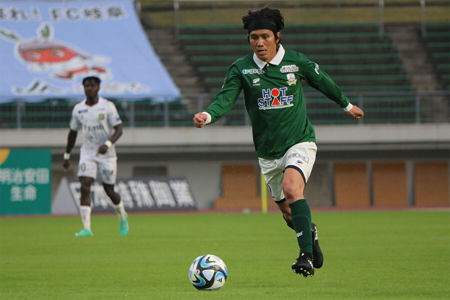 2023年で引退を決断した【写真：(C) FC GIFU】