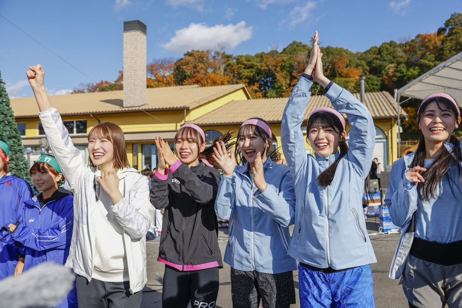 関西駅伝No.1決定戦＝『超アスリートvs芸能人　野球＆駅伝＆忘年会ガチすぎるにもほどがあるSP』（C）カンテレ