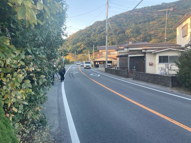 事故現場(熊本市西区小島)