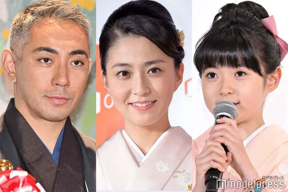 市川團十郎、小林麻央さん、堀越麗禾（市川ぼたん）