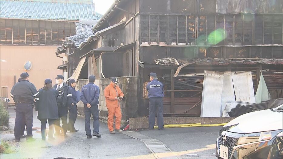 火事があった住宅 三重県四日市市