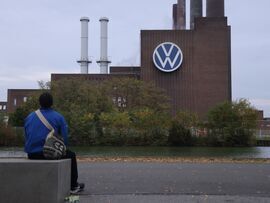 The Volkswagen factory in Wolfsburg, Germany. Photographer: Sean Gallup/Getty Images