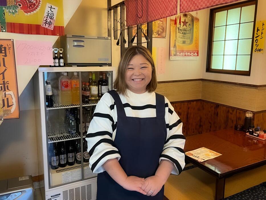 「居酒屋 福」店主の佐藤香純美さん