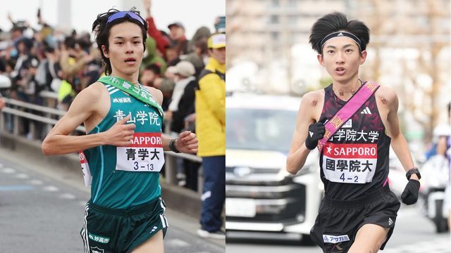 左から太田蒼生選手(写真：日刊スポーツ/アフロ)、平林清澄選手(写真：アフロ)