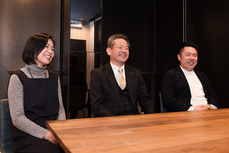 左から山川知恵さん、村松一輝さん、米田健史さん（撮影／岩崎量示）