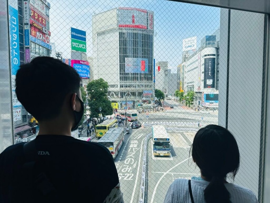 久しぶりに眺めた渋谷スクランブル交差点は新鮮！