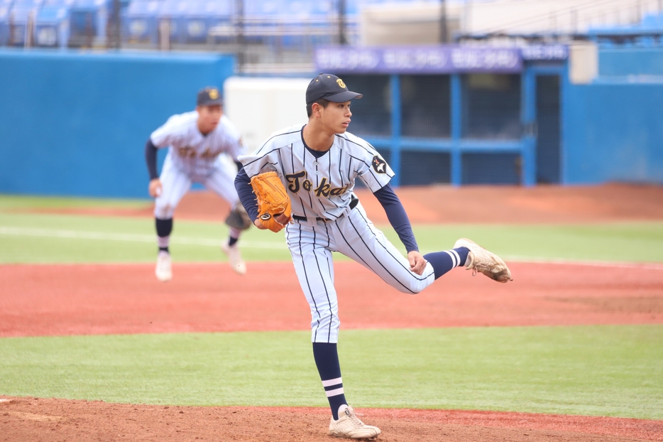 東海大札幌の矢吹 太寛投手