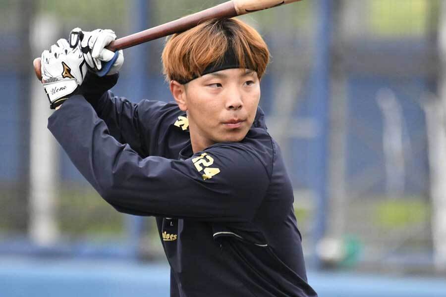 オリックス時代の上野響平【写真：北野正樹】