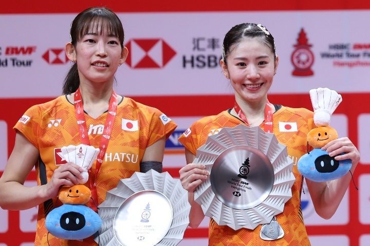 “シダマツ”ペアが今年最後の国際大会で準優勝を飾った。(C) Getty Images