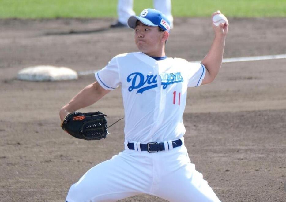 中日の小笠原がポスティング申請した（写真・黒田史夫）