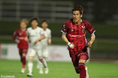 現役引退を発表したFW野田隆之介 [写真]＝J.LEAGUE via Getty Images