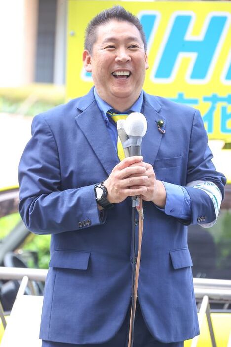 兵庫県知事選では存在感を示した『NHK党』の立花孝志氏