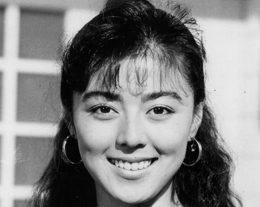 武田久美子=1989年撮影