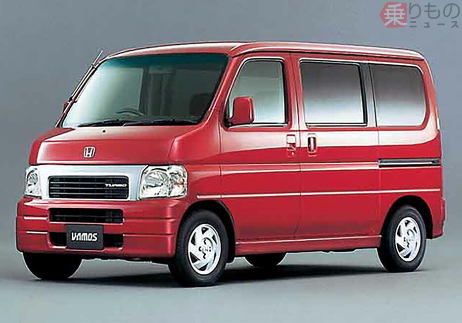 1999年に登場した軽ワゴン「ホンダバモス」（画像提供：ホンダ）。