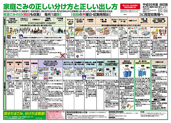 生ごみと草木の回収、堆肥化で60%のごみを削減