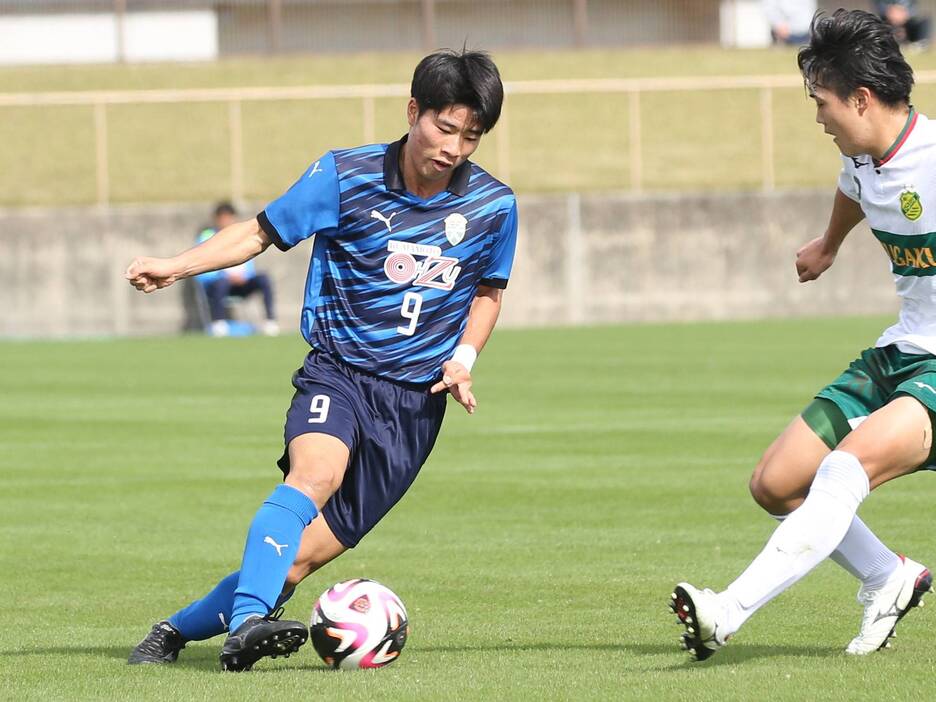 20得点を記録した大津高FW山下景司(Taro YOSHIDA)