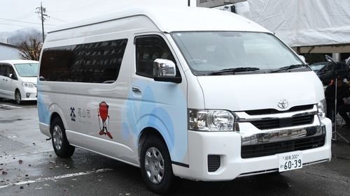 岐阜県内初の導入となる医療MaaS車両