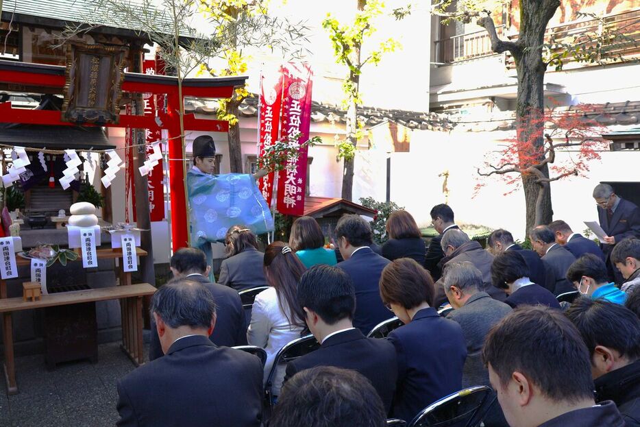 ７１回目の「義士祭」で赤穂浪士四十七士と吉良家臣二十士を供養