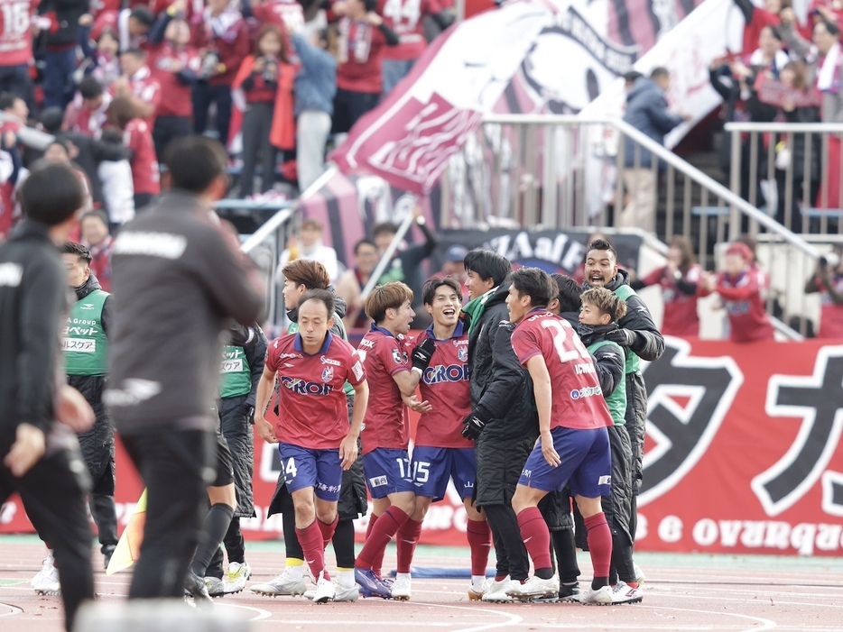 岡山が初のJ1昇格に王手(J.LEAGUE)