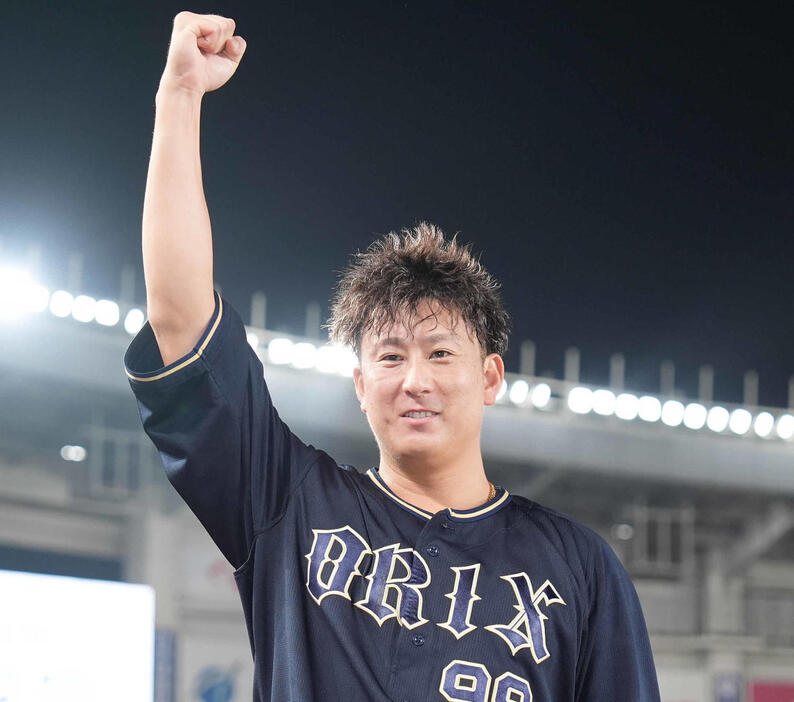 オリックス杉本裕太郎（2024年6月29日撮影）