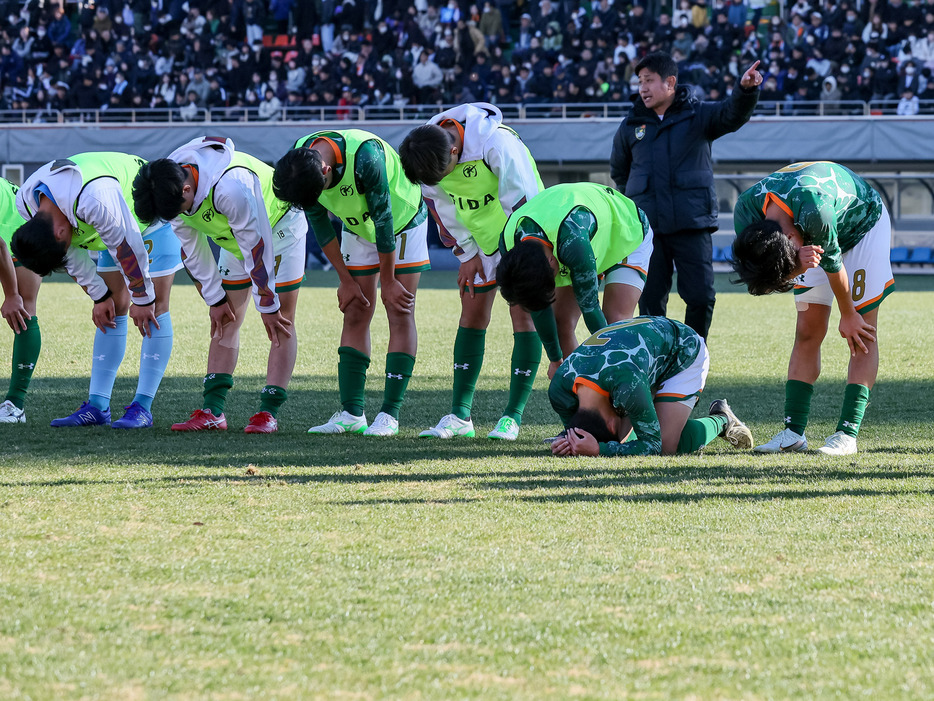 王者・青森山田が初戦で姿を消した(Kaoru WATANABE/GEKISAKA)