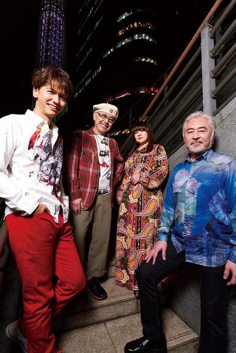 第4期の「CASIOPEA-P4」のメンバー＝WOWOW提供