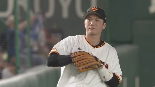 巨人の坂本勇人選手(画像:日テレジータス)