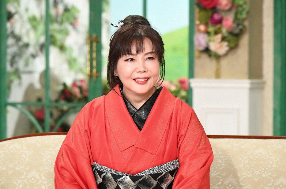 12月19日に放送される「徹子の部屋」に出演する小川菜摘さん＝テレビ朝日提供