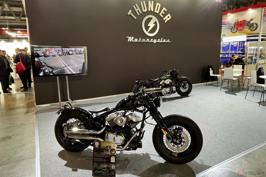 大久保光選手が気になったThunder Motorcycles「HardTail Thunder250」