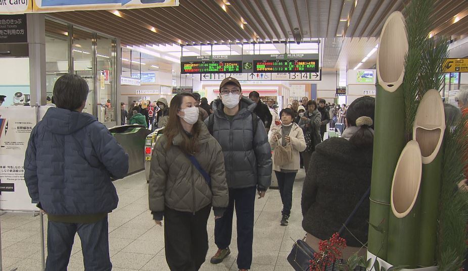 JR長野駅の新幹線改札