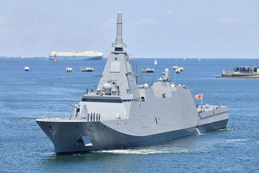 もがみ型護衛艦の1番艦「もがみ」（画像：海上自衛隊）。