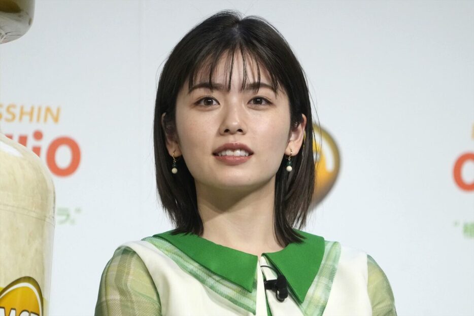 小芝風花さん（2023年6月撮影、時事通信フォト）