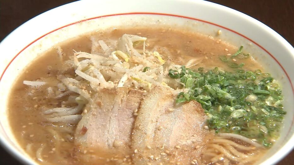 点法輪のラーメン（佐伯市）