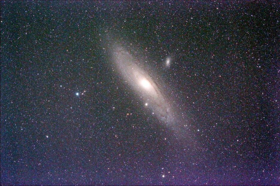 「M31（アンドロメダ銀河）」遠藤博伸さん撮影（写真提供＝鳥取市さじアストロパーク）